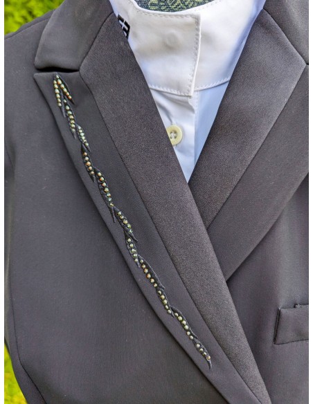 Long frac crystal flower jewellery Samshield