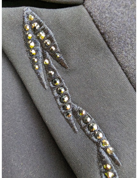 Long frac crystal flower jewellery Samshield