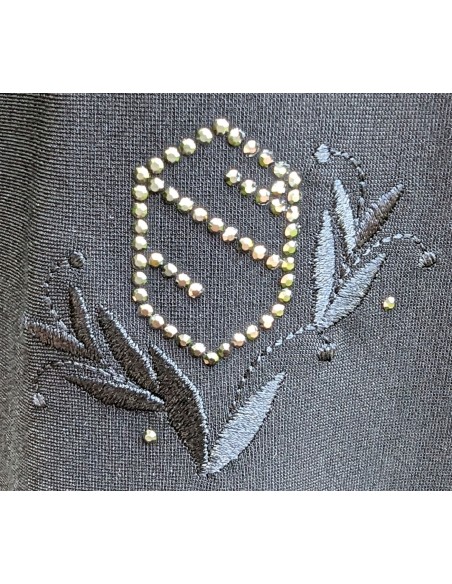 Long frac crystal flower jewellery Samshield