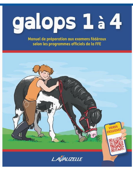 Livre Cavalier 1 à 4 et degré 1 Lavauzelle