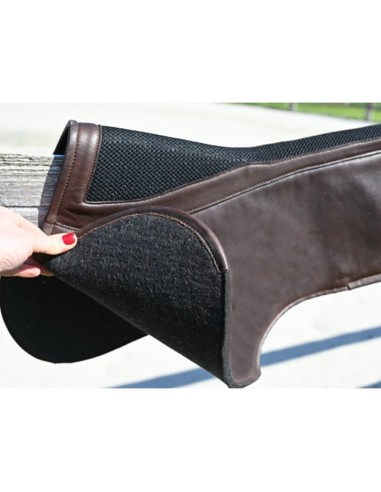 Amortisseur anatomique cuir et feutre Jump'in