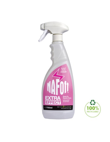 Spray anti-mouches naturel EXTRA EFFECT NAF | Sellerie Sylvie Equitation