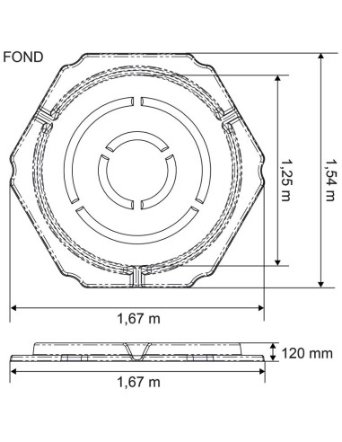 Râtelier à foin La Gée - Avec fond | Sellerie Sylvie Equitation