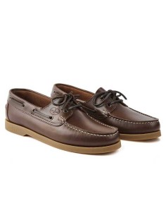 Chaussures-bateau GALION en CUIR Le Chameau Homme