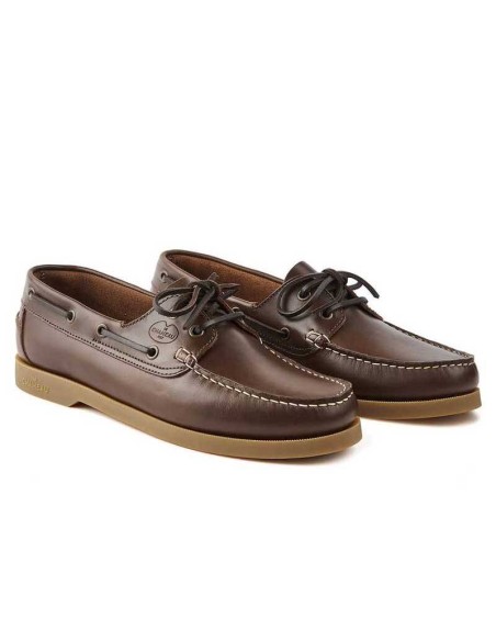 Chaussures-bateau GALION en CUIR Le Chameau Homme
