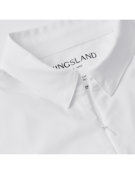 Polo de concours Homme manches-longues VILJANA Kingsland - col