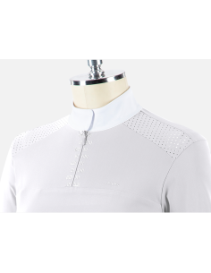 Polo de concours Dame BLANCHA Animo 2