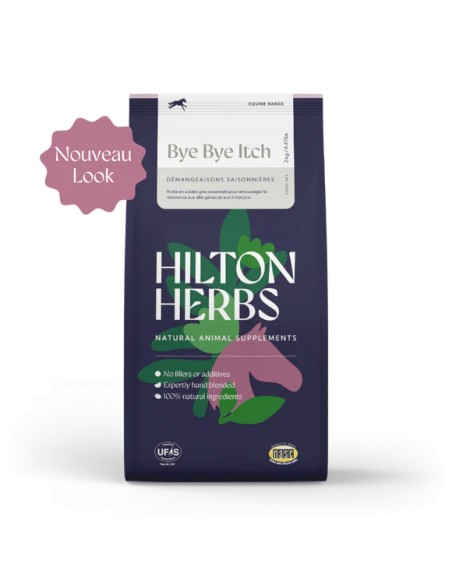 Compléments anti-démangeaison BYE BYE ITCH Hilton Herbs