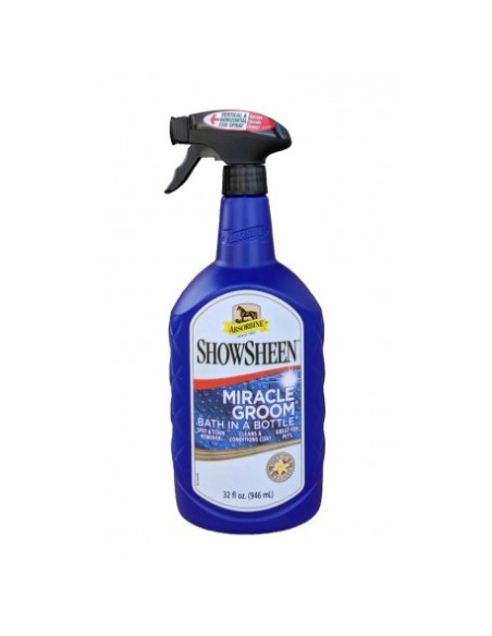 Lotion Nettoyante à Sec SHOWSHEEN MIRACLE GROOM Absorbine