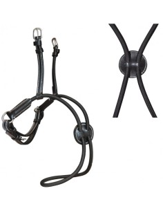 Muserolle Croisée ELASTIQUE Flags&Cup 2