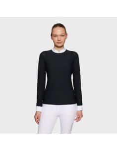 Polo de concours dame YSEE Samshield - noir