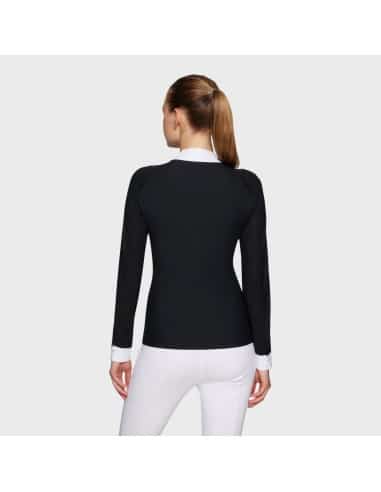 Polo de concours dame YSEE Samshield - noir