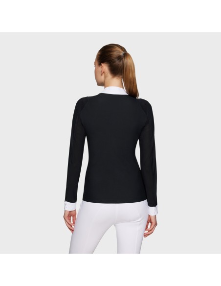 Polo de concours dame YSEE Samshield - noir