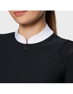 Polo de concours dame YSEE Samshield - noir 2