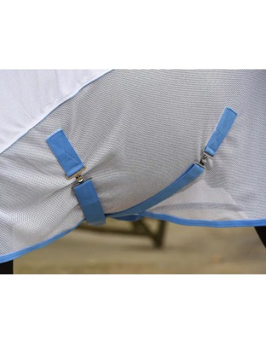 Air-Tec couverture séchante encolure WeatherBeeta - blanc/bleu