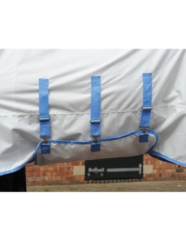 Chemise anti-mouche avec encolure ComFiTec WeatherBeeta - blanc/bleu