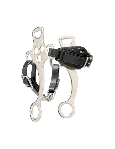 Hackamore en acier inoxydable ZILCO