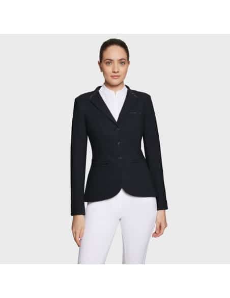 Veste de concours Dame VICTORINE PREMIUM NOIRE Samshield