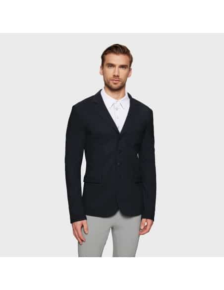 Veste de concours Homme MATHISSE noire Samshield | Sellerie Sylvie Equitation