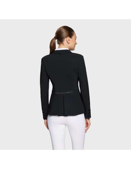 Veste de concours Dame VICTORINE CRYSTAL FABRIC NOIRE Samshield