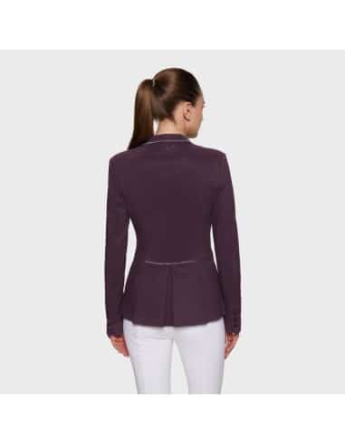 Veste de concours VICTORINE CRYSTAL FABRIC PLUM Samshield