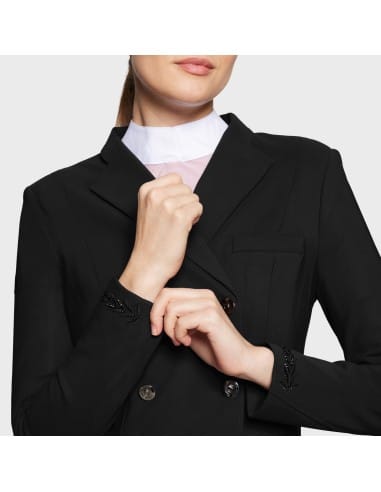 Frac de dressage Dame CRYSTAL FLOWER JEWELLERY Samshield | Sellerie Sylvie Equitation