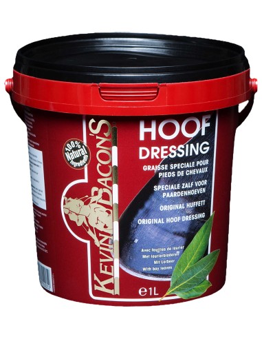 Graisse NOIRE pour sabots Hoof Dressing KEVIN BACON'S - 1L