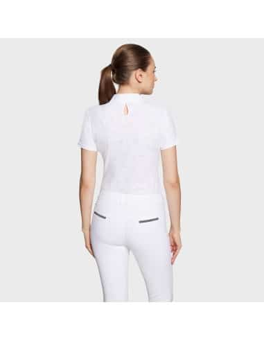 Polo de concours dame ALOISE AIR BLANC Samshield