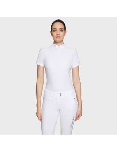 Polo de concours dame ALOISE AIR BLANC Samshield