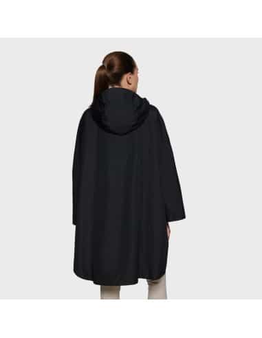 Cape de pluie Cavalière noire Elfida Samshield - vue de dos
