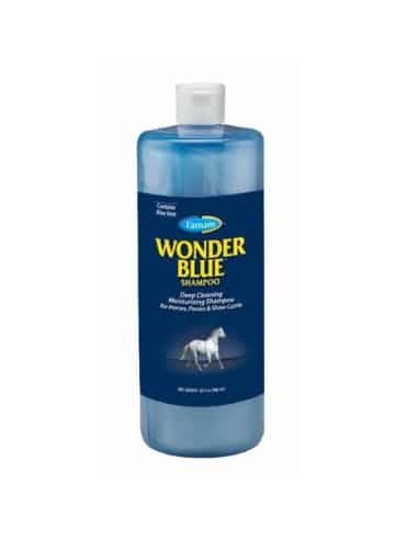 Shampoing WONDER BLUE Farnam    | Sellerie Sylvie Equitation