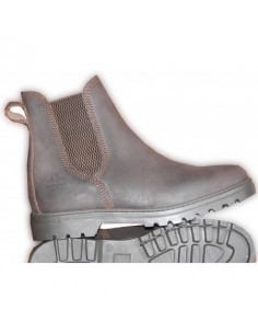 Boots Charly croute de cuir