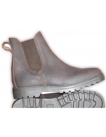 Boots Charly croute de cuir