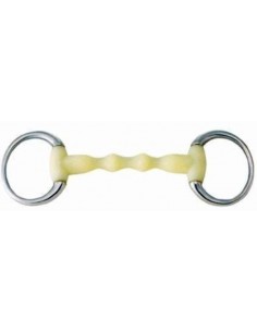 Mors droit à olives anneaux ronds Happy Mouth HFI