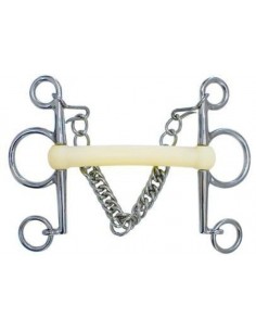 Mors droit lisse Pelham Happy Mouth HFI