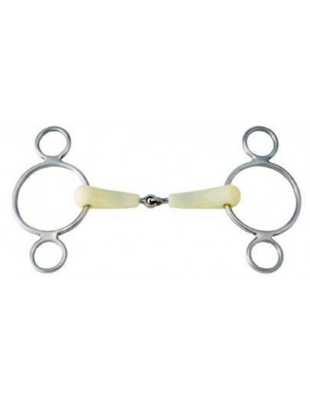 Mors brisé Pessoa 3 anneaux Happy Mouth HFI