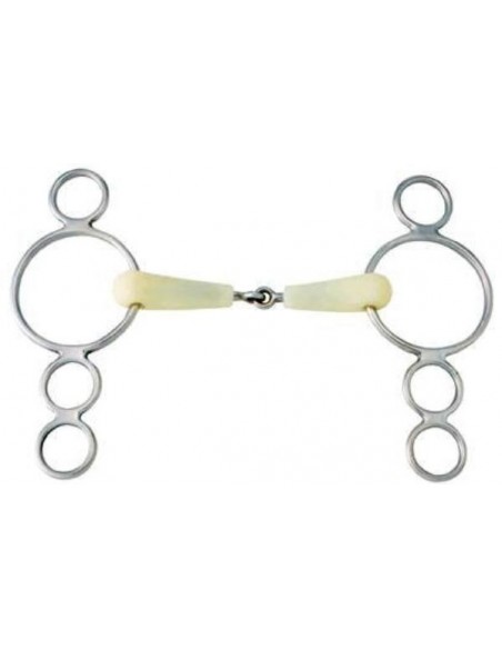 Mors brisé Pessoa 4 anneaux Happy Mouth HFI