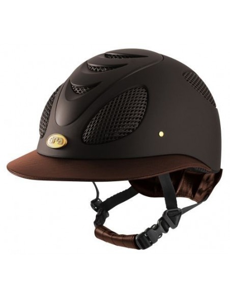 Casque d'équitation FIRST LADY LEATHER GPA